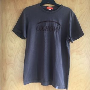 3/$20 SALE Vintage brown Oxbow T-shirt